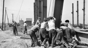 Obreros de Nowa Huta.