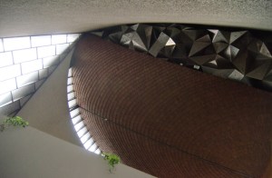 Techo de la iglesia de Nowa Huta.