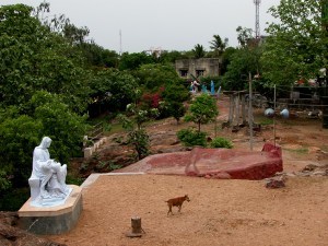 Jardin en el Pequeño monte (Chinnamalai).