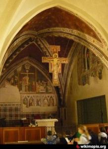 El Cristo de San Damián original se encuentra en la basílica de Santa Clara en Asís.