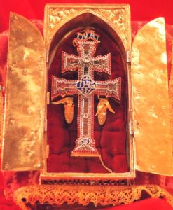 Estuche-relicario de la Cruz de Caravaca