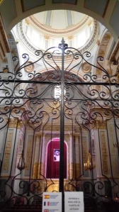 Interior de la Capilla del Santísimo Cristo.