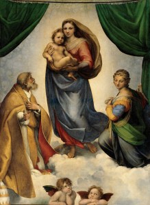 La Madonna Sixtina de Rafael Sanzio