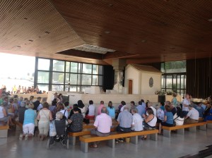 Porche que recubre la Capilla de las Apariciones