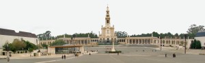 Panorámica del Santuario de Fátima